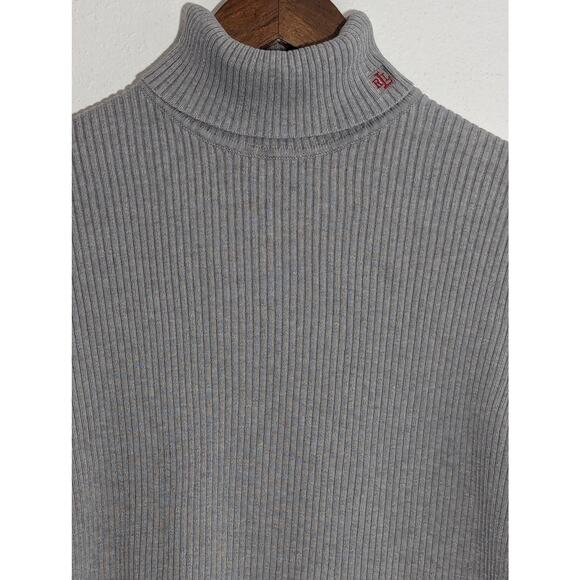 Ralph Lauren grey turtleneck sweater size Large - Picture 2 of 7
